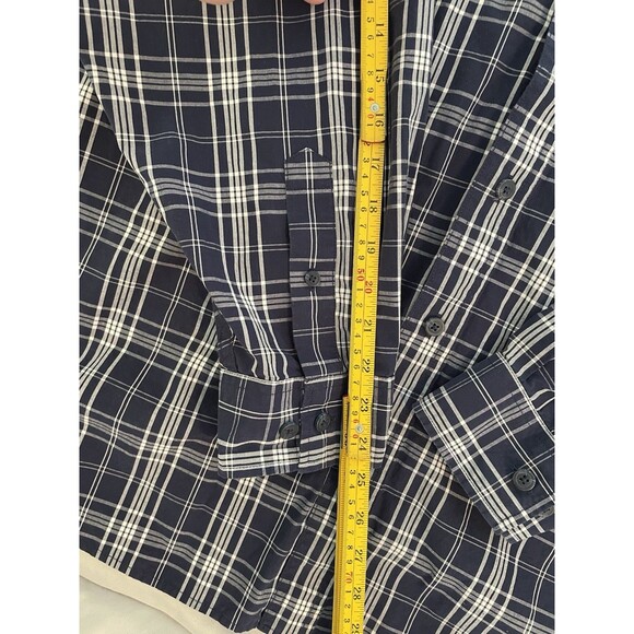 Blue Mountain Shirt Size 3XL Black Gray Button Up Long Sleeve Button Down Collar - Picture 4 of 6